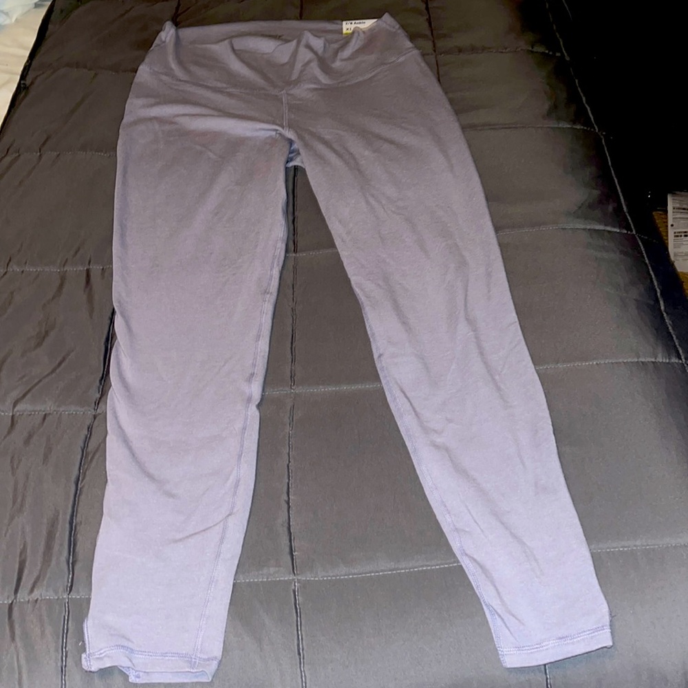 Old Navy 7/8 Ankle Lattice-Hem High Rise Go-Dry Active Pants - XL Tall